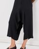 Tibi Tibi Eco Acetate Viscose Front Drape Culottes Black - 2