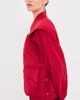 Tibi Tibi Fall Nylon Snap Bomber Red - 4