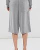 Tibi Tibi Feather Weight Viscose Neoprene Relaxed Shorts Grey - 3