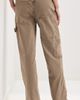 Tibi Tibi Garment Wash Stretch Twill Slouchy Carpenter Jeans Brown - 3