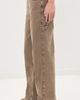 Tibi Tibi Garment Wash Stretch Twill Slouchy Carpenter Jeans Brown - 4