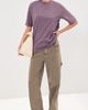 Tibi Tibi Garment Wash Stretch Twill Slouchy Carpenter Jeans Brown - 5