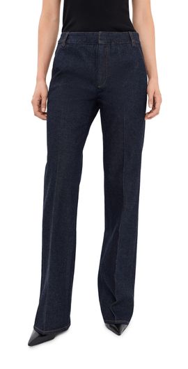 Tibi Tibi Indigo Denim Pat Jeans Dark Denim