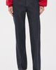 Tibi Tibi Indigo Denim Pat Petite Trouser Jeans Dark Denim - 2