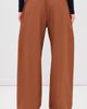 Tibi Tibi Italian Sport Winslow Pants Cocoa Powder - 3