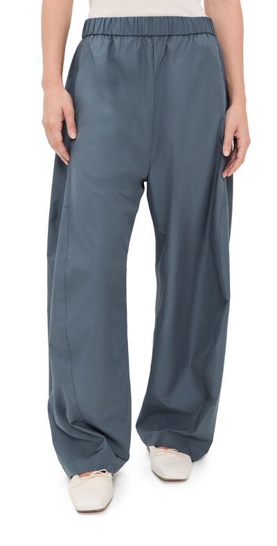 Tibi Tibi Italian Sport Winslow Petite Pants Blue Grey