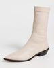 Tibi Tibi Leo Faux Leather Boots Natural - 2