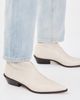 Tibi Tibi Leo Faux Leather Boots Natural - 3