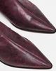 Tibi Tibi Leo Faux Leather Boots Wine - 4