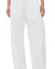 Tibi Tibi Lightweight Sweatshirting Winslow Pants White - 1
