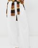 Tibi Tibi Lightweight Sweatshirting Winslow Pants White - 2