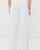 Tibi Tibi Lightweight Sweatshirting Winslow Pants White - 3
