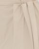 Tibi Tibi Luxe Twill Tucked Pleated Trousers Taupe - 6