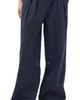 Tibi Tibi Menswear Crepon Stella Full Length Pants Navy Multi - 1