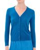 Tibi Tibi Mercerized Wool Shrunken Cardigan Bright Blue - 1