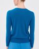 Tibi Tibi Mercerized Wool Shrunken Cardigan Bright Blue - 3