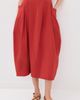 Tibi Tibi Nylon Lantern Skirt Red - 2