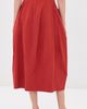 Tibi Tibi Nylon Lantern Skirt Red - 3