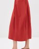 Tibi Tibi Nylon Lantern Skirt Red - 4