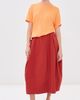Tibi Tibi Nylon Lantern Skirt Red - 5
