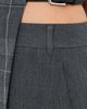Tibi Tibi Papery Wool Plaid Double Apron Skirt Grey Multi - 6