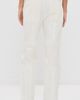 Tibi Tibi Patchwork Twill Cargo Fischer Jeans White - 3