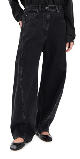 Tibi Tibi Petite Sid Jeans Black