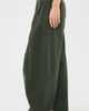 Tibi Tibi Petite Sid Reactive Garment Dyed Stretch Pants Army Green - 4