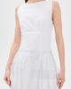 Tibi Tibi PVC Peplum Belt Clear - 3
