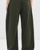 Tibi Tibi Reactive Garment Dyed Stretch Twill Sid Pants Army Green - 3