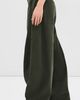 Tibi Tibi Reactive Garment Dyed Stretch Twill Sid Pants Army Green - 4