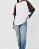 Tibi Tibi Selvedge Denim 5 Pocket Alec Jeans Classic Blue - 5