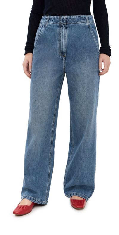 Tibi Tibi Spring Denim Barry Jeans Classic Blue 28