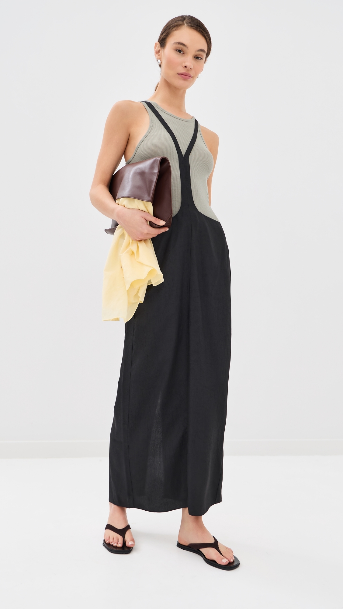 tibi sequin overall dress Splurge: Karlie Kloss's New York City Tibi Eclair Sequins Overall Dress