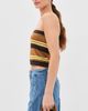 Tibi Tibi Super Fine Gauge Striped Perfect Tube Top Brown Multi - 4