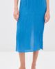 Tibi Tibi The Crinkle Slip Skirt Bright Blue - 2
