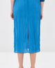 Tibi Tibi The Crinkle Slip Skirt Bright Blue - 3