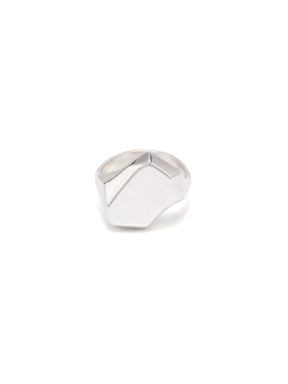 TIEDE Fluid frame signet Ring