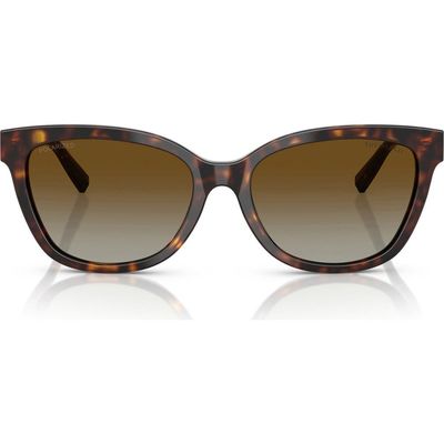 Tiffany & Co. Tiffany & Co. 55mm Polarized Gradient Cat Eye Sunglasses