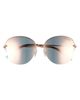 Tiffany & Co. Tiffany & Co. 58mm Semirimless Round Sunglasses - 1