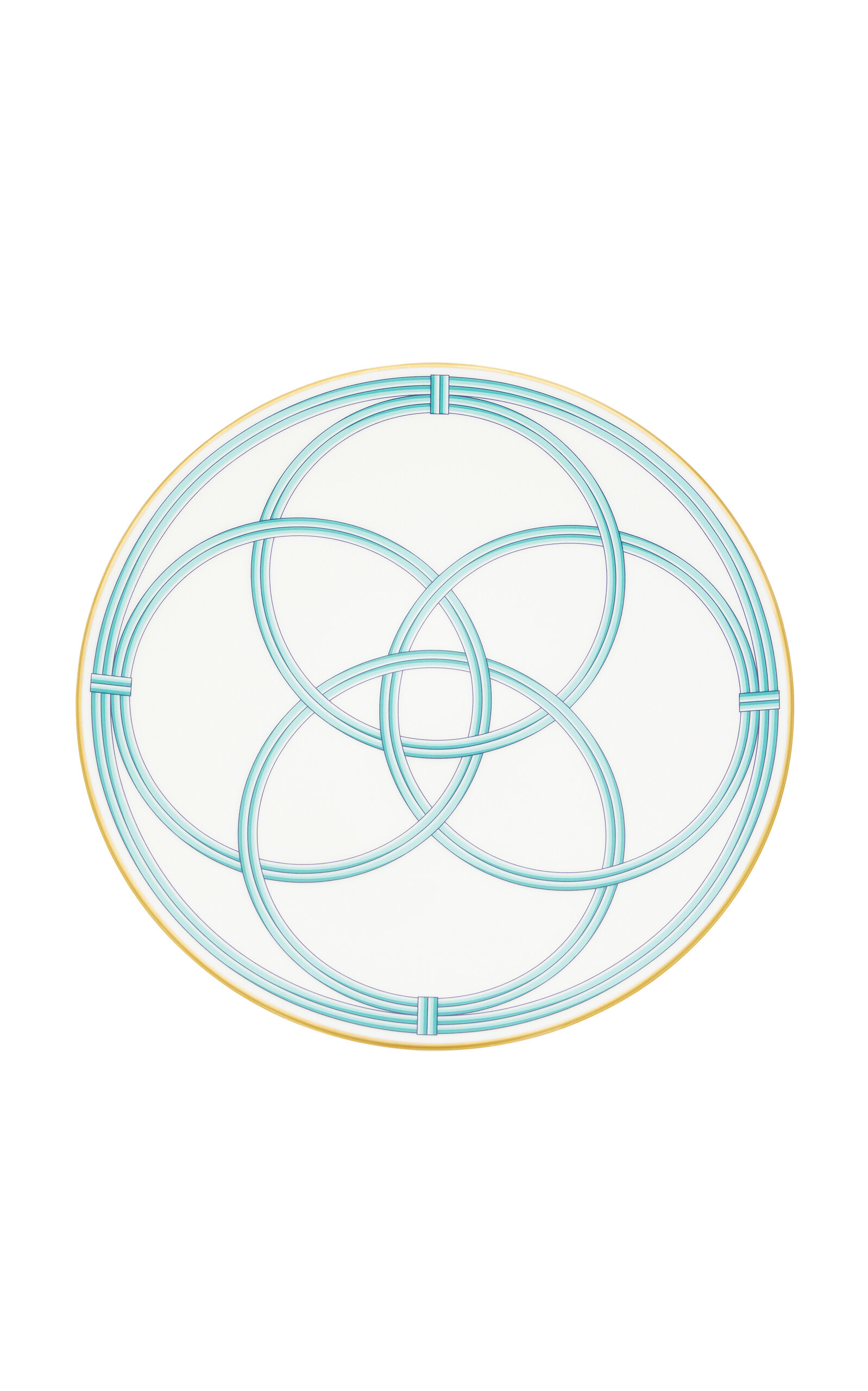 Tiffany & Co. Tiffany & Co. Exclusive Tiffany Blue Link Dinner Plate Blue