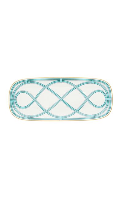 Tiffany & Co. Tiffany & Co. Exclusive Tiffany Blue Link Serving Platter Blue