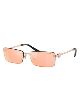 Tiffany & Co. Women's Return To Tiffany 60MM Rectangular Sunglasses