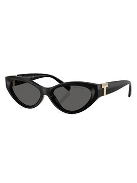 Tiffany & Co. Women's Tiffany T 54MM Cat-Eye Sunglasses