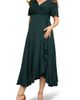 Tiffany Rose Maternity Tiffany Rose Maternity Waterfall Faux Wrap Maternity/Nursing Midi Dress - 1