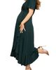 Tiffany Rose Maternity Tiffany Rose Maternity Waterfall Faux Wrap Maternity/Nursing Midi Dress - 3