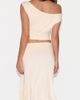 Tiger Mist Tiger Mist Alyssa Asymmetric Off-The-Shoulder Top in Cream, Women's at Urban Outfitters - 2