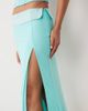 Tiger Mist Tiger Mist exclusive Charlyze sequin trim fishtail maxi skirt in aqua - part of a set-Green - 4