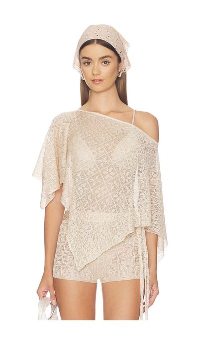 Tiger Mist Tiger Mist Fern Crochet Poncho
