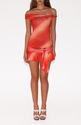 Tiger Mist Tiger Mist Haelo Off the Shoulder Minidress